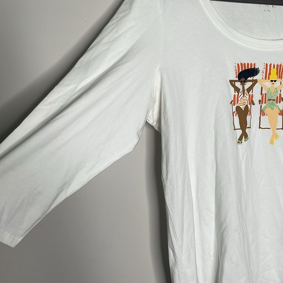 Cleo 3/4 Sleeve Tee Shirt - Picture 4 of 6